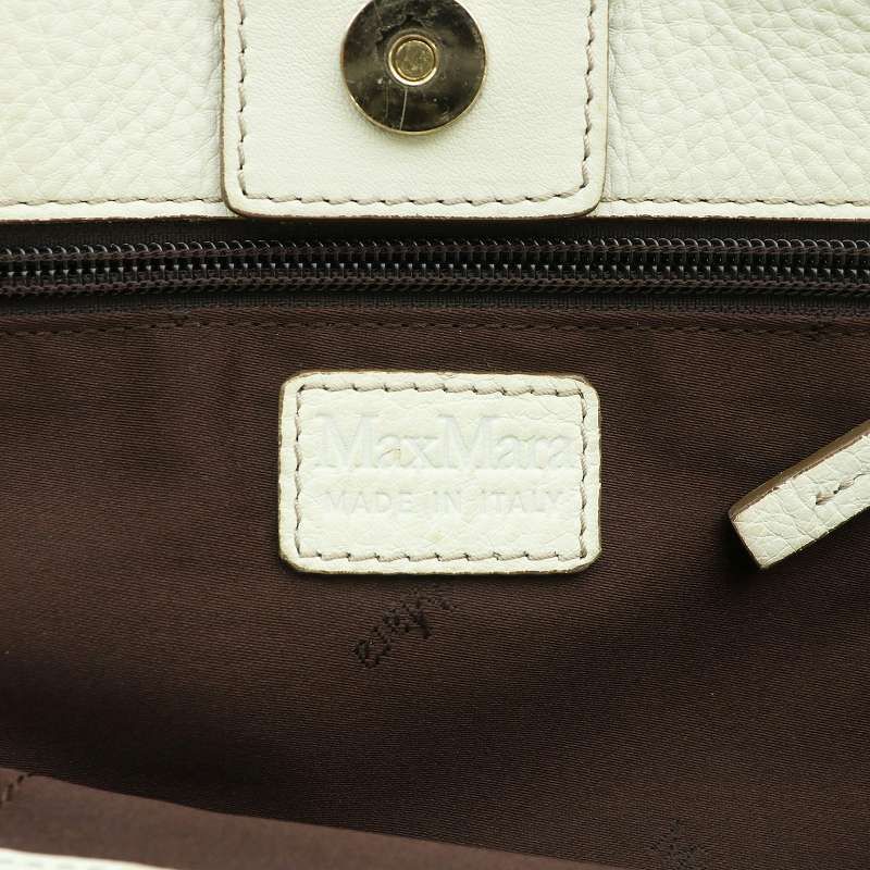 マックスマーラ MAX MARA ハンドバッグ トート レザー ロゴ 型