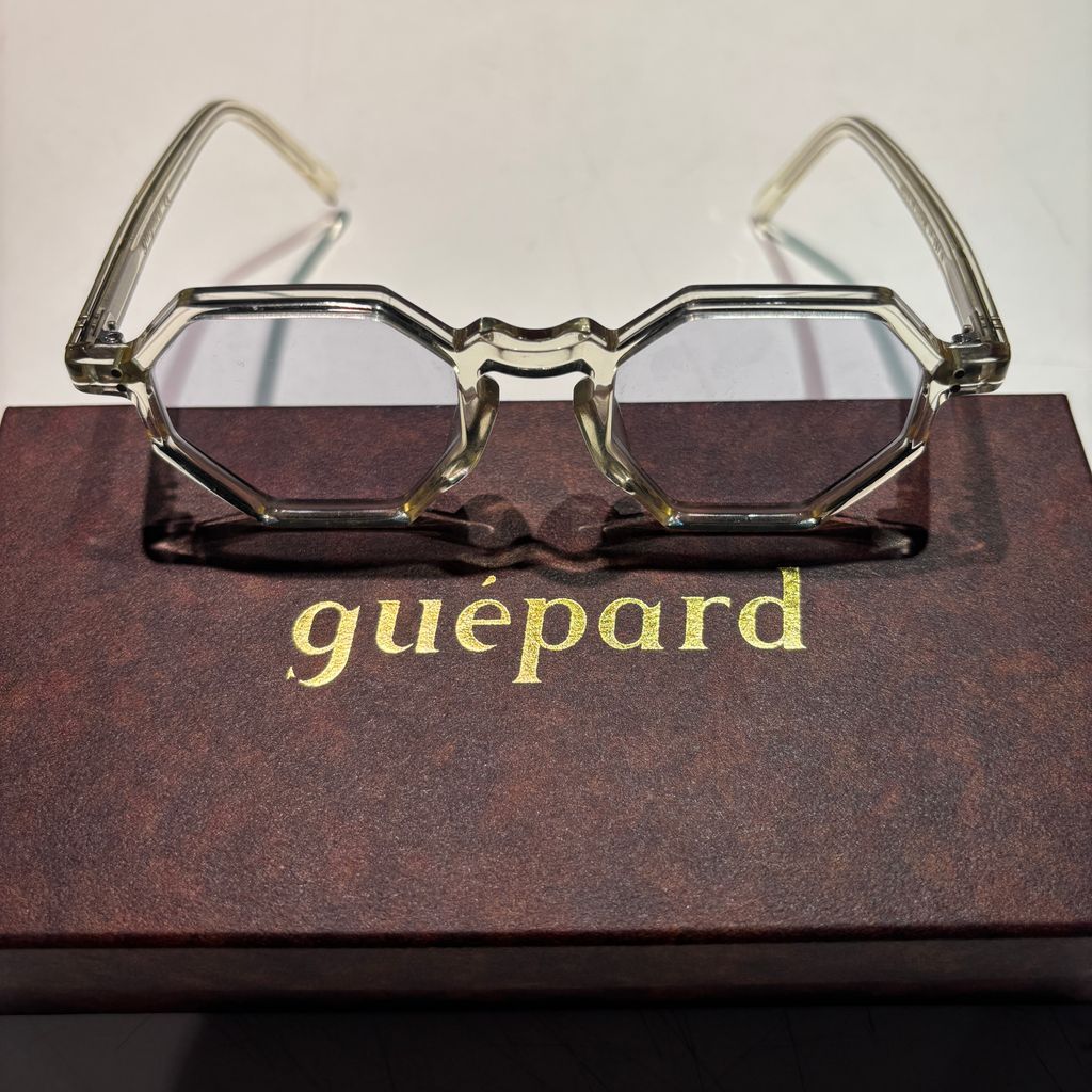【新品未使用】guepard（ギュパール）眼鏡　サングラス guepard ギュパール メガネ サングラス正規取扱い店舗｜ 東京
