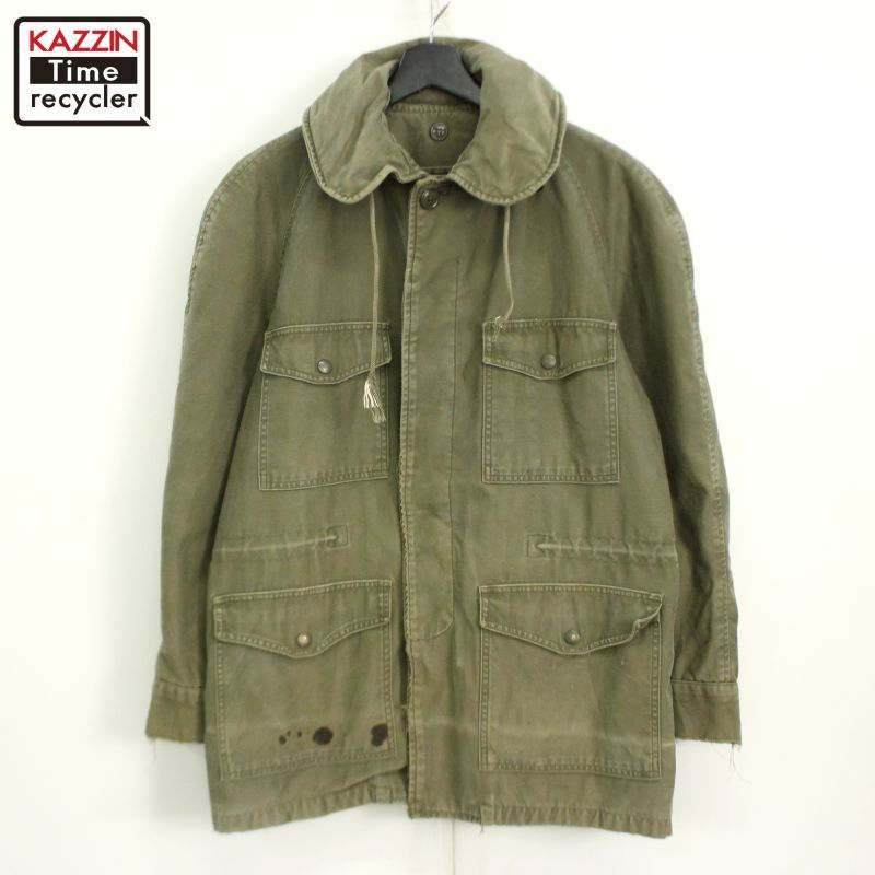 U.S. AIR FORCE ミリタリージャケット　キャトルジャケット XS 60s 米軍実物 空軍 キャトルジャケット ヴィンテージ U.S.AIR