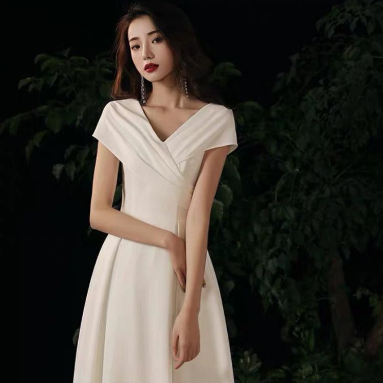 ドレス ウェディングドレス 高品質 前撮り ワンピース ロングドレス