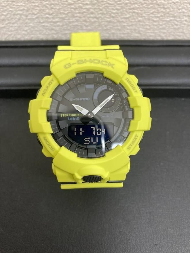 G-SHOCK GBA-800-9AJF スポーツライン イエロー | www.fleettracktz.com