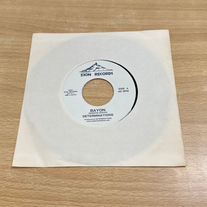 DETERMINATIONS / bayon 7inchレコード盤 ○01)【同梱不可】【激レア】Determinations/Bayon/恋の汽車