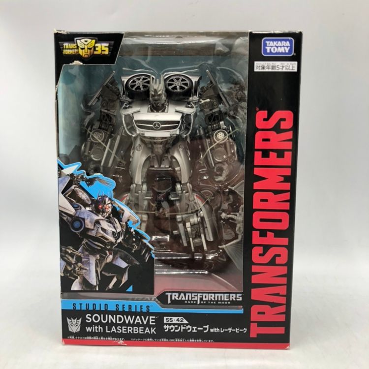 中古】タカラトミー ﾄﾗﾝｽﾌｫｰﾏｰ SS-42 ｻｳﾝﾄﾞｳｪｰﾌﾞ with ﾚｰｻﾞｰﾋﾞｰｸ