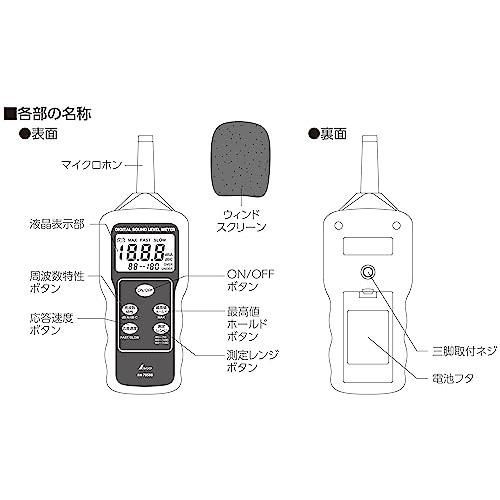 シンワ測定(Shinwa Sokutei) デジタル騒音計 78588 - TY Shop - メルカリ