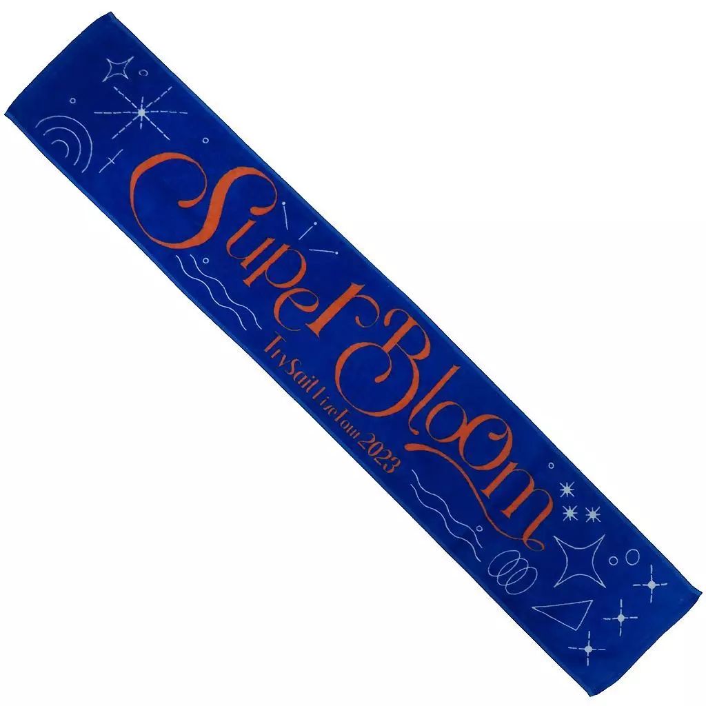 中古】タオル・手ぬぐい TrySail 会場カラータオル(ブルー) 「LAWSON