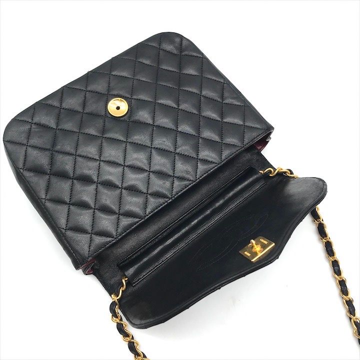 ◆上品を演出◆【CHANEL】 ラムスキン ミトン 良品 CHANEL シャネル マトラッセ ラムスキン ココマーク