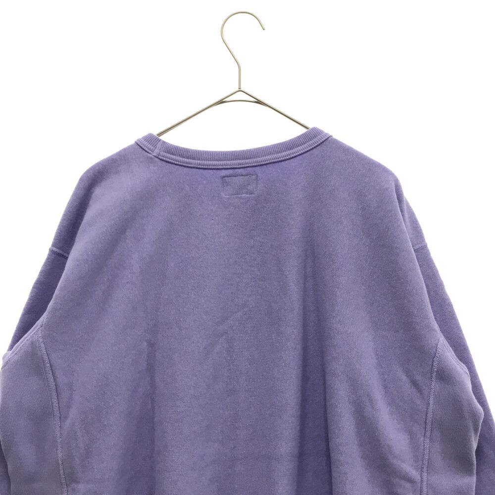 CALEE (キャリー) 22SS Random loop type 40'S crew neck sweat ロゴ