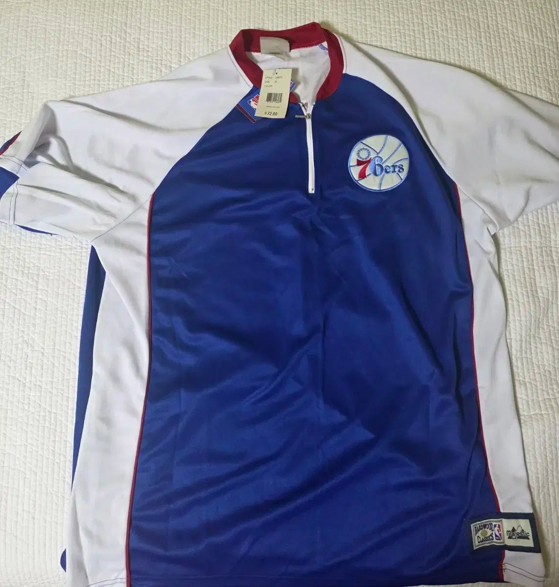 フィリー 76ers Majestic マジェスティック ジャージ