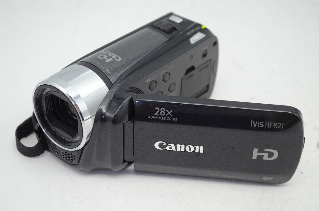 Canon キヤノン iVIS HF R21 デジタルビデオカメラ ブラック 元 250904h