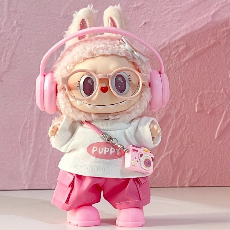 Labubuぬい服＊前方高能3.0コレクション🎧📸17cm対応 ～一二三代