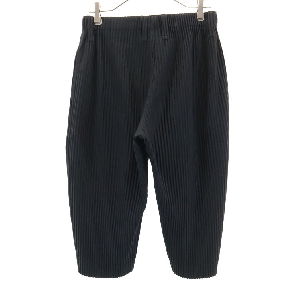 HOMME PLISSE クロップドパンツ メンズ オムプリッセ 中古 古着 HOMME