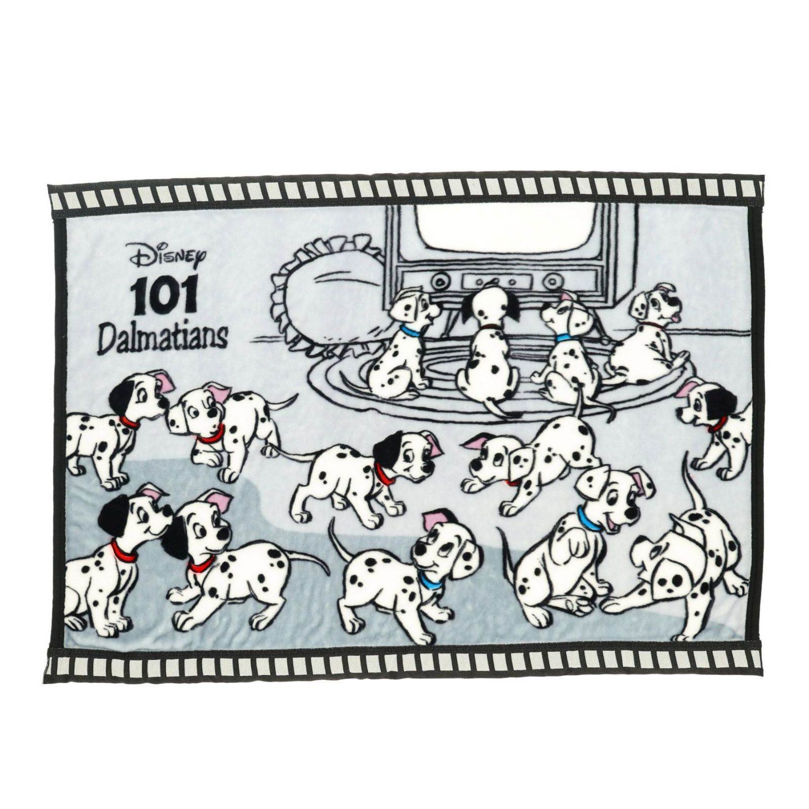 101匹わんちゃん フィルムリビング 約H70×W100cm ひざ掛け 丸眞