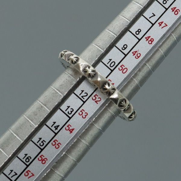 クロムハーツ　TFPプラスリング　１０号 10号 CHROME HEARTS TFP プラス パンク リング シルバー Chrome Hearts