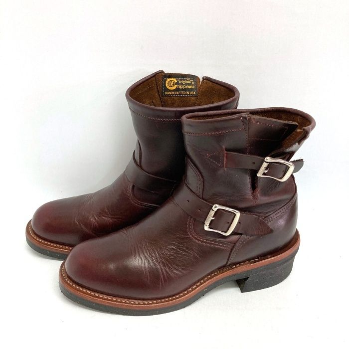 CHIPPEWA チペワ 1901M52 7インチ エンジニアブーツ ブラウン sizeUS7.5E