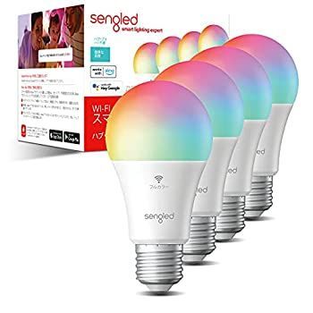 【】 Wi-Fi接続 Sengled スマート LED電球 e26口金 60w相当 調光調色 Alexa Amazon Echo Google Home アレクサ対応 ハブ不要
