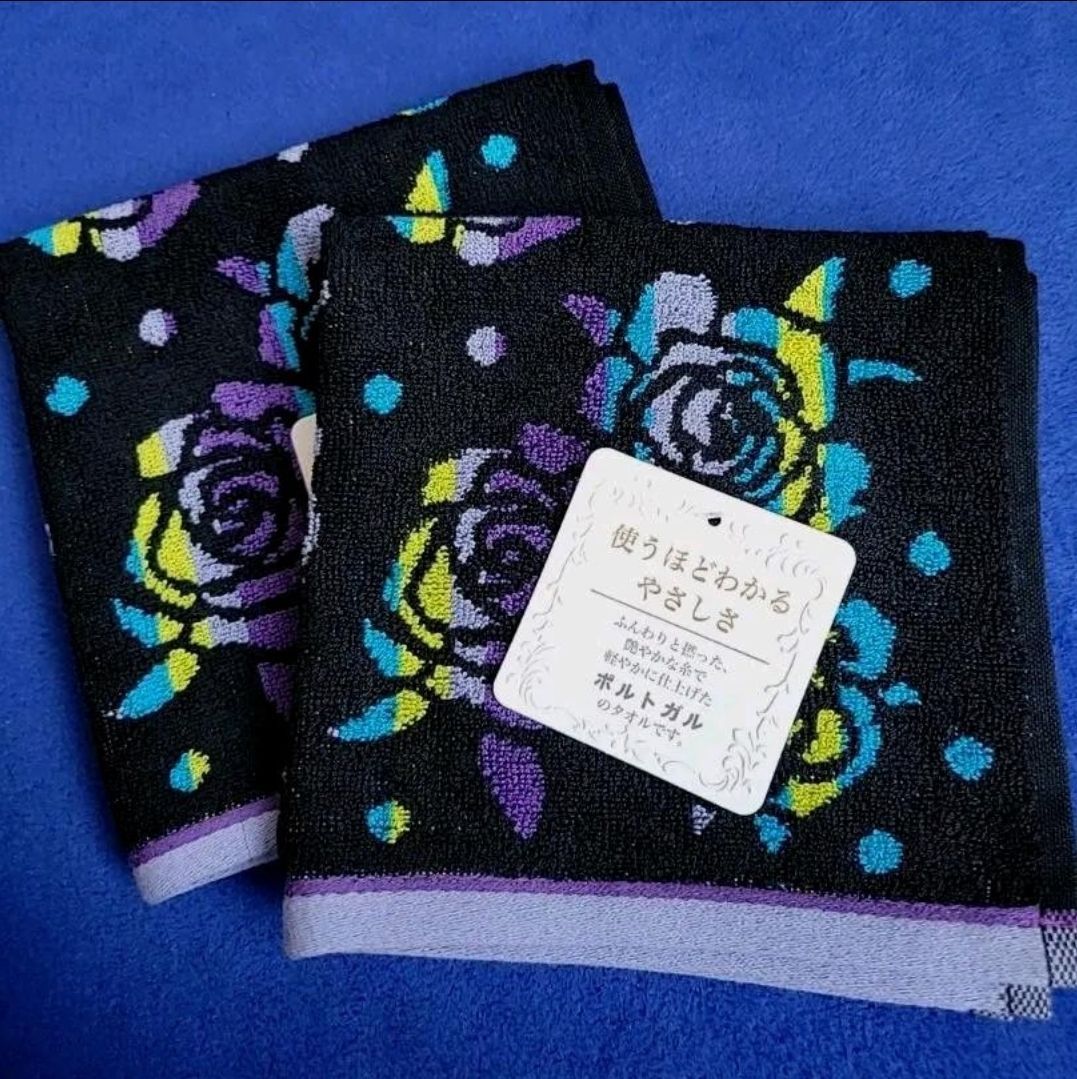 メルカリShops - 新品タグ付⭐【林株式会社】キレイな薔薇柄◇ポルトガル製⭐高品質ハンドタオル2枚組 メルカリShops - 新品タグ付⭐【林株式会社】キレイな薔薇柄◇ポルトガル製⭐高品質ハンドタオル2枚組