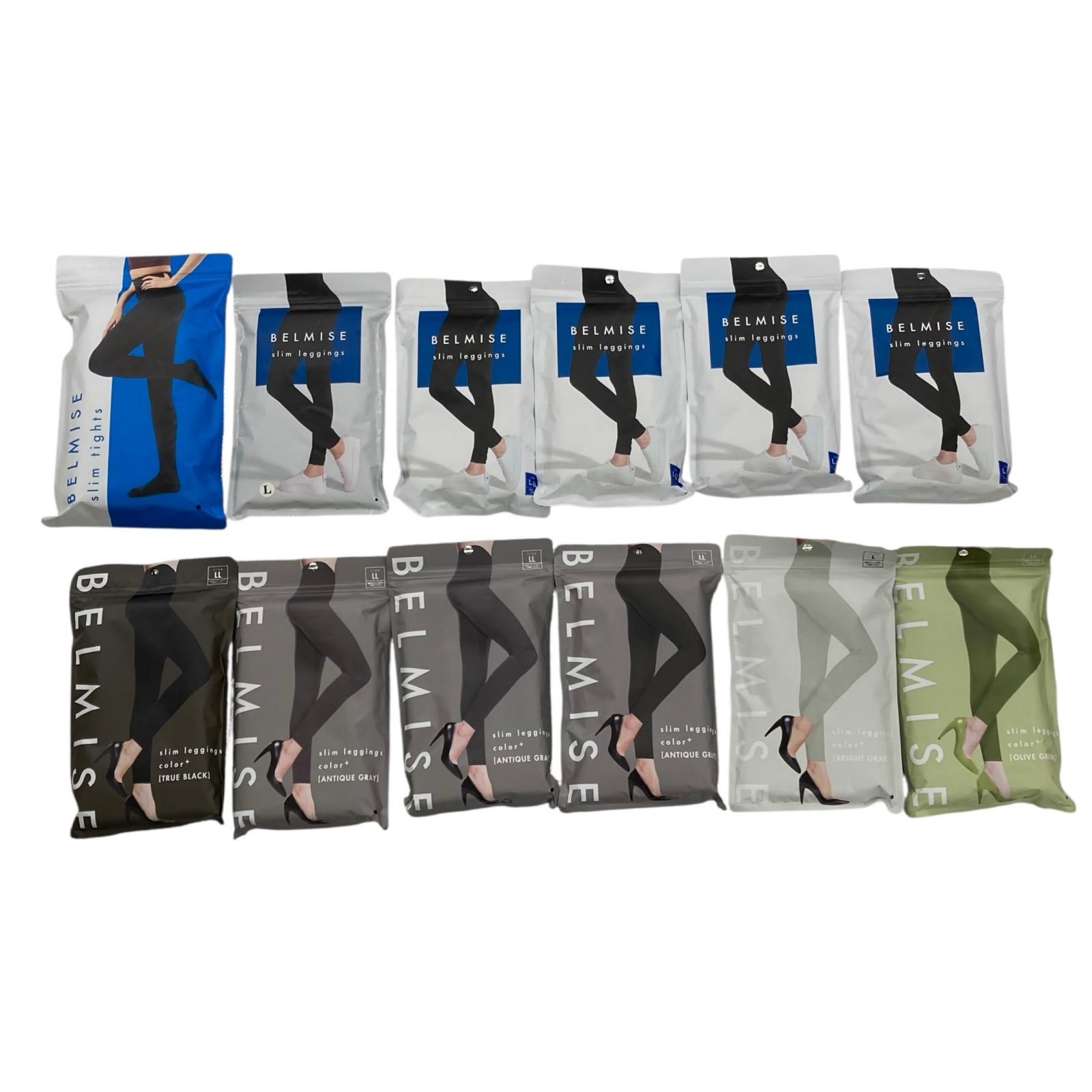 186000 BELMISE ベルミス BELMISE slim leggings color＋|BELMISE slim leggings|BELMISE slim tights 12点まとめ売り
