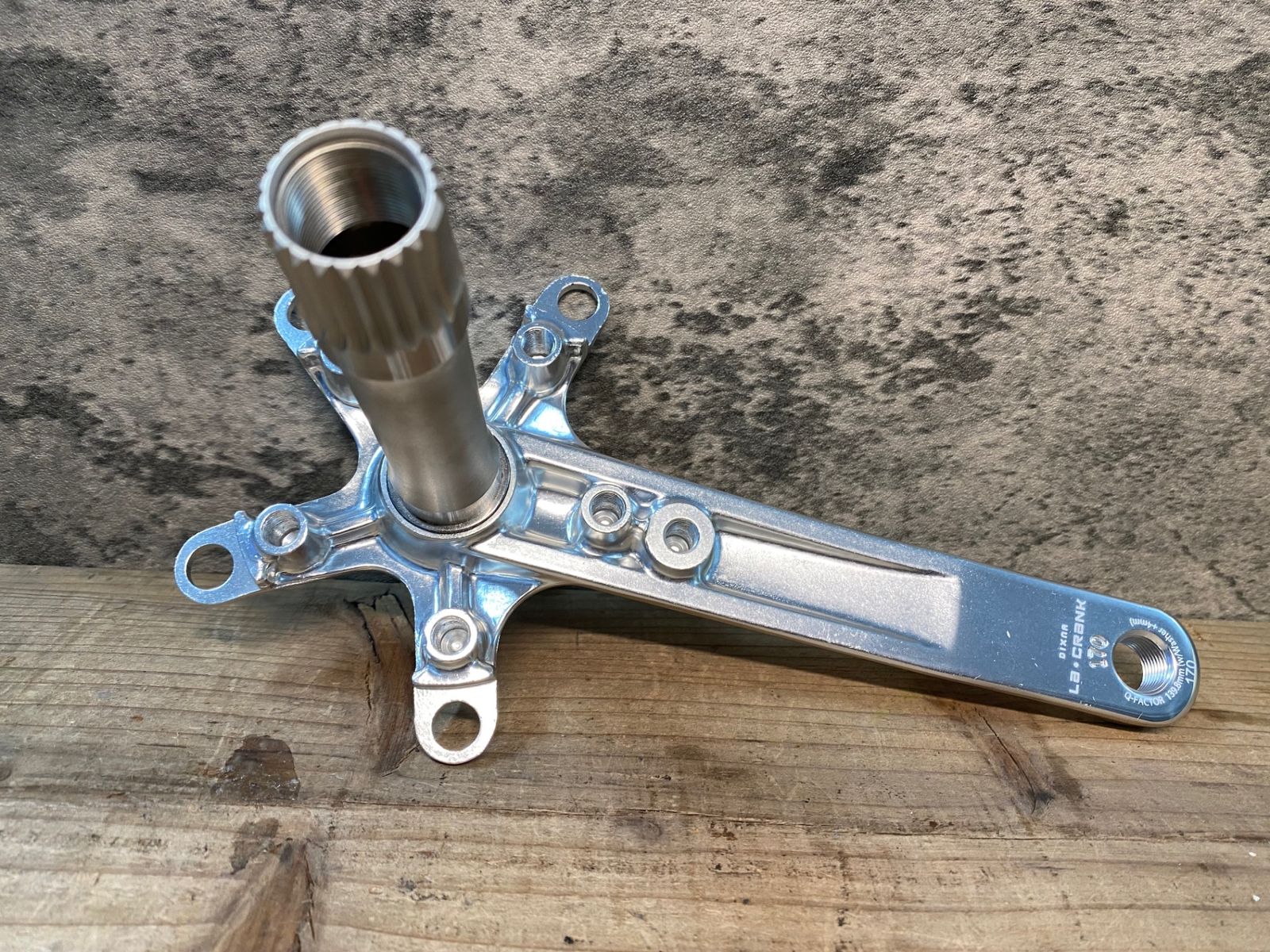 DIXNA La・CRaNK ブラック クランク長150mm Dixna(ディズナ) ラ