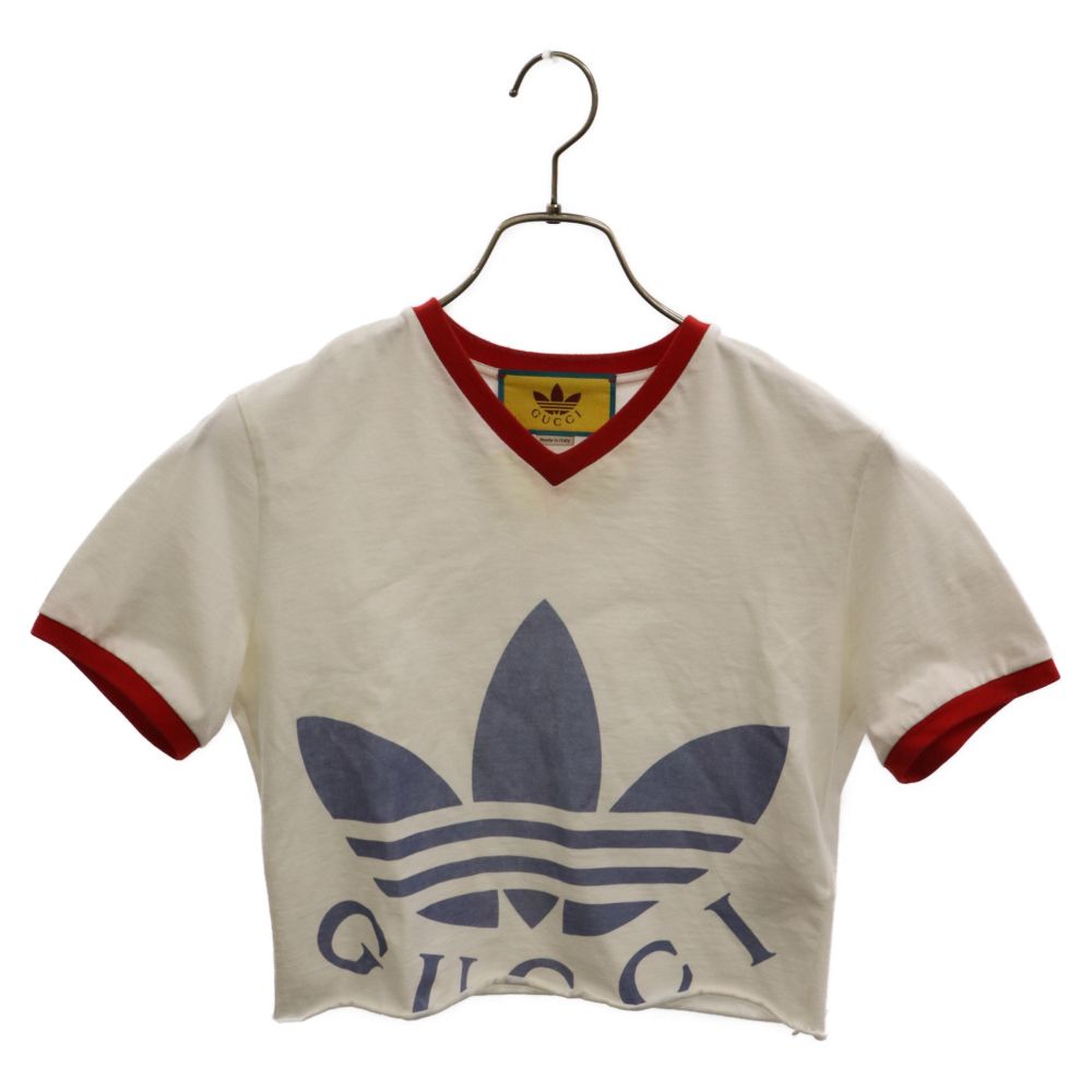 GUCCI × adidas 22SS クロップド Tシャツ S