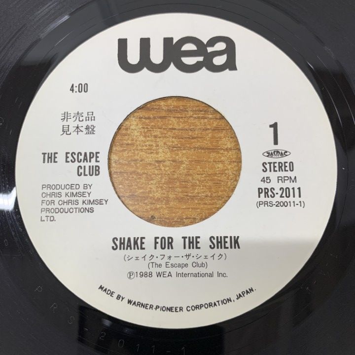 ○01)【同梱不可】【見本盤】エスケイプ・クラブ/シェイク