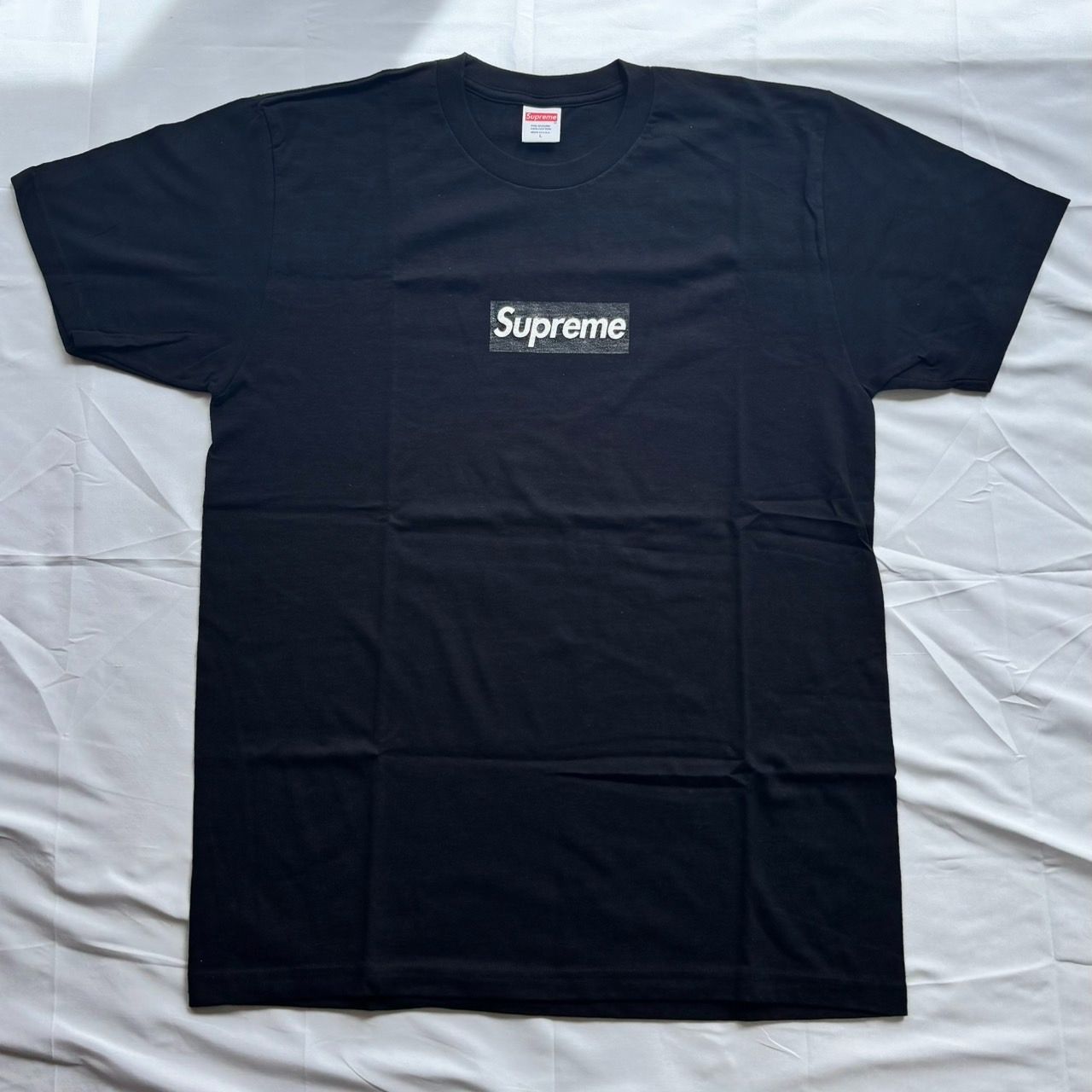 Supreme Box Logo Tee Black Lサイズ シュプリーム ボックスロゴ