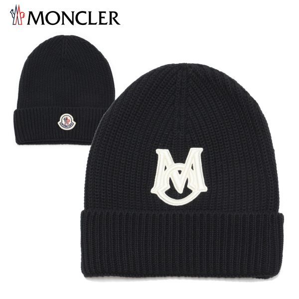 24AWモデル モンクレール MONCLER ユニセックス イニシャルワッペン刺しゅう ニットキャップ【ブラック】 3B00027 M1509  999/【2024-25AW】goods - メルカリ