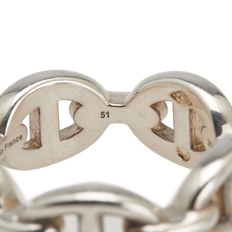 エルメス シェーヌダンクル アンシェネ リング 指輪 51 SV925 シルバー レディース HERMES 1-0234214 FORTGASGNV_COM_BR