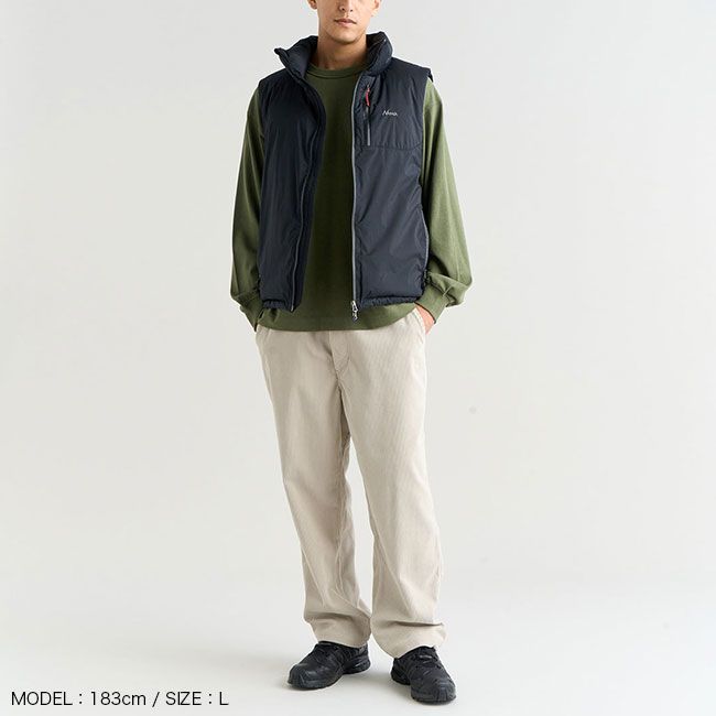 NANGA ナンガ オーロラテックススタンド ダウンベスト ND2441-1N010 M.グレー