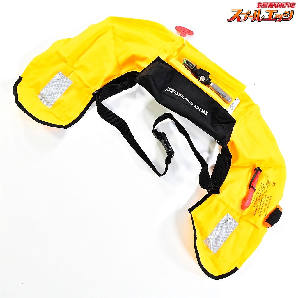 デュオ コンパクトインフレータブル ライフジャケット TK-9320RS型 桜マーク 22年11月製造 DUO LIFE Jacket K_060 e06402