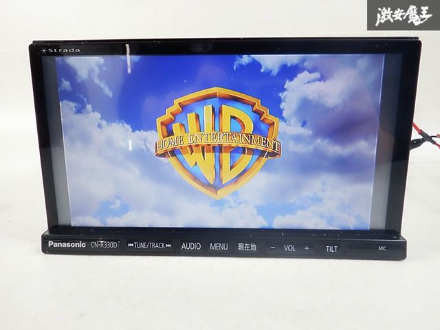 保証付】Panasonic Strada フルセグTV DVD CD MP3 SD Bluetooth