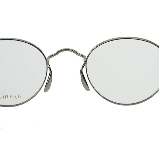 【専用】ayame MANRAY シルバー 中古美品 ayame（アヤメ） MANRAY メガネ シルバー マンレイ メタル