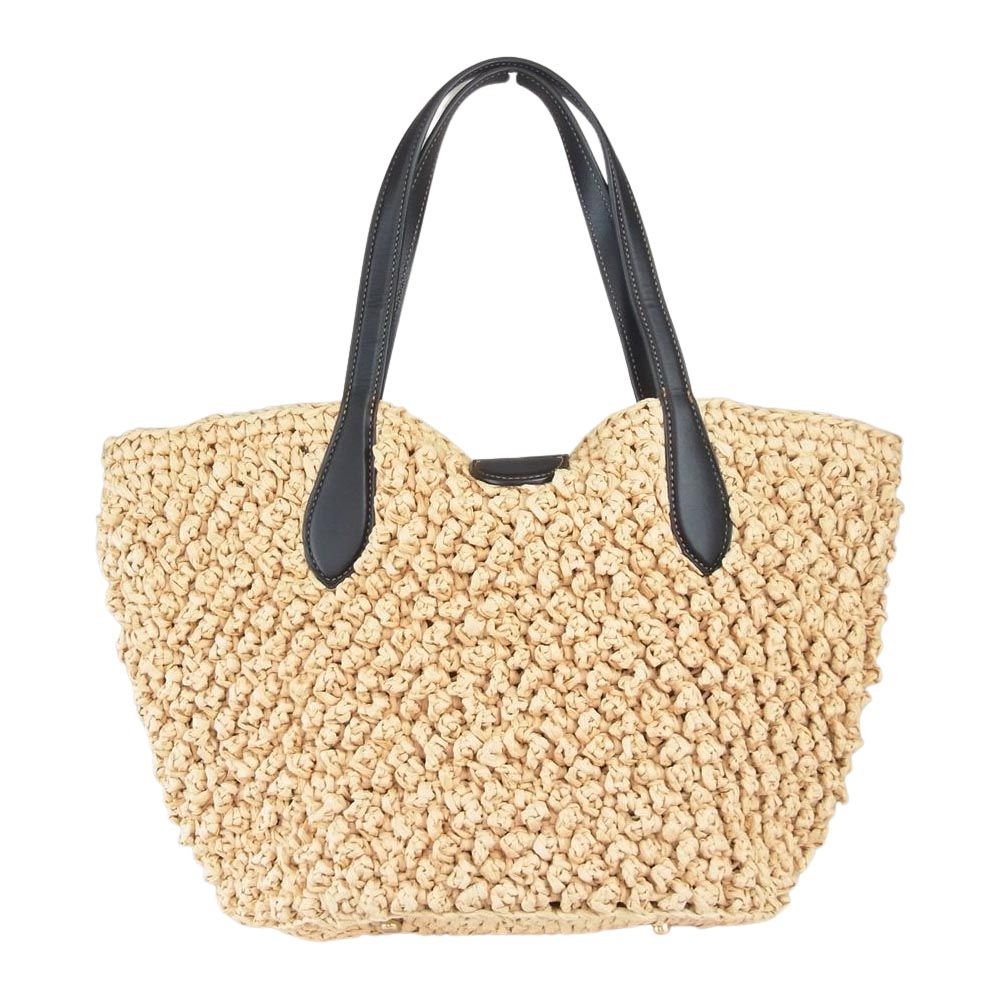 COACH コーチ B2222-CA034 TEXTURED PAPER STRAW SMALL TOTO BAG 