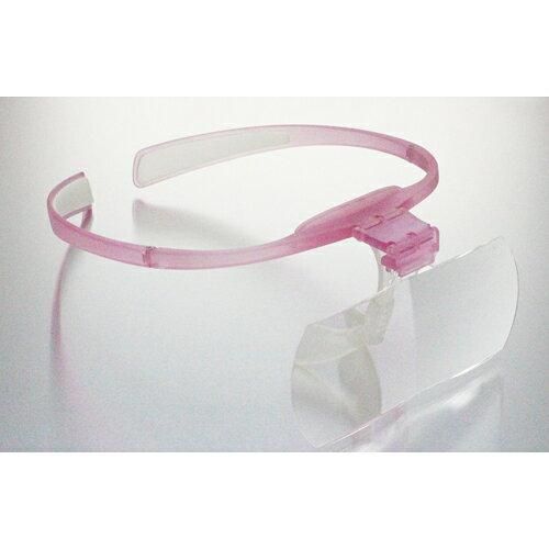 3営業日で発送 エリカオプチカル HAWK EYE ヘッドルーペ PINK 2.0倍 HAWK EYE ピンク X2.0