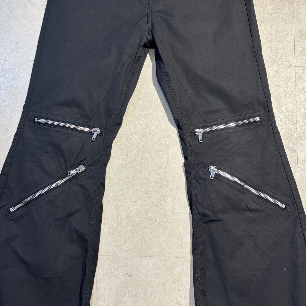 【極美品】リックオウエンス　クロップド スラックス　サルエルパンツ　黒　19AW Rick Owens リックオウエンス 25SS HOLLYWOOD BOLAN CARGO