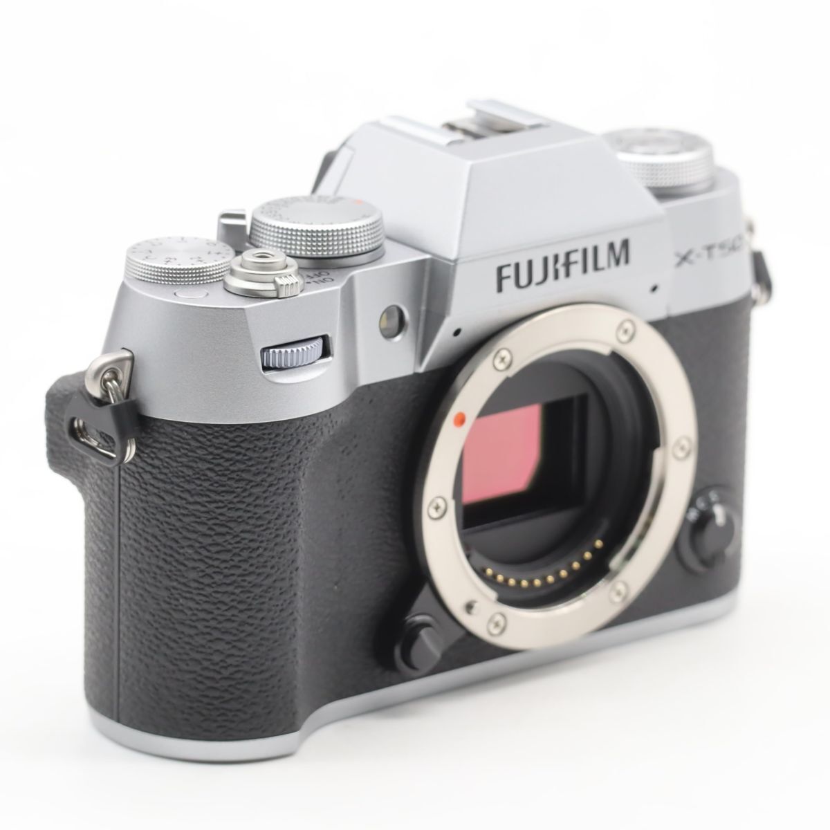 FUJIFILM X-T50 ミラーレス一眼 シルバー FUJIFILM 富士フイルム ミラーレス一眼カメラ X-T50ボディ シルバー F