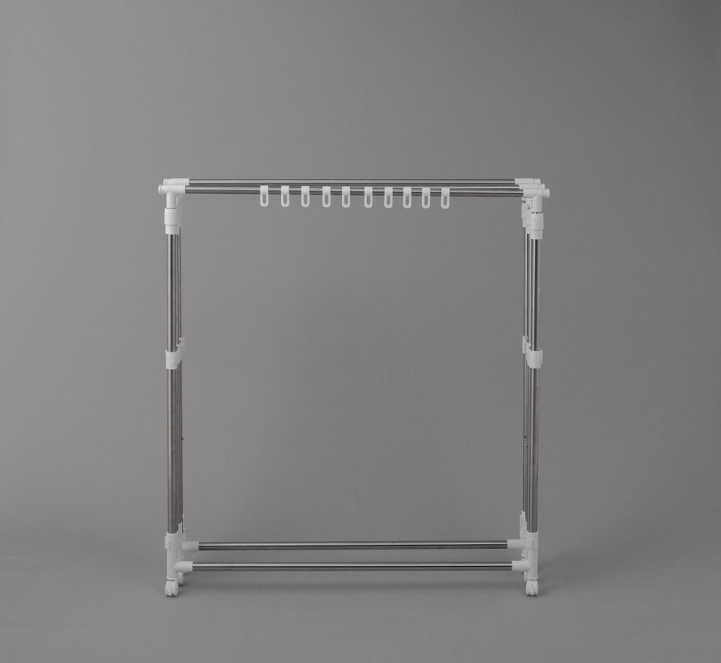 伸縮万能室内物干し