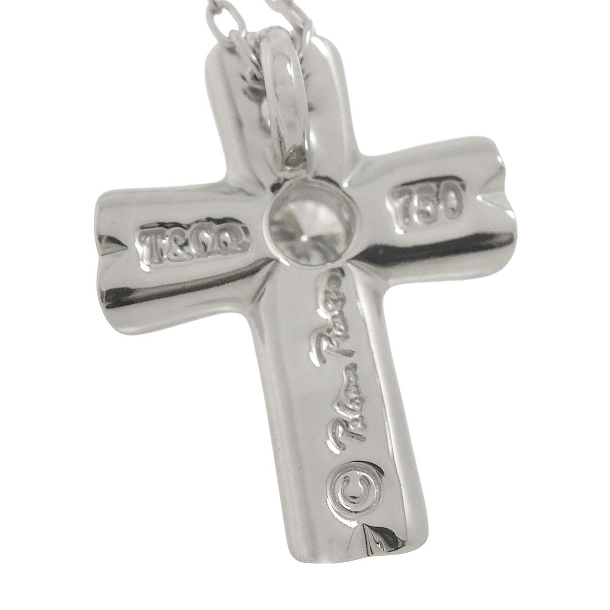 楽天市場】ティファニー テンダネスハートクロスネックレス/ダイヤ1P