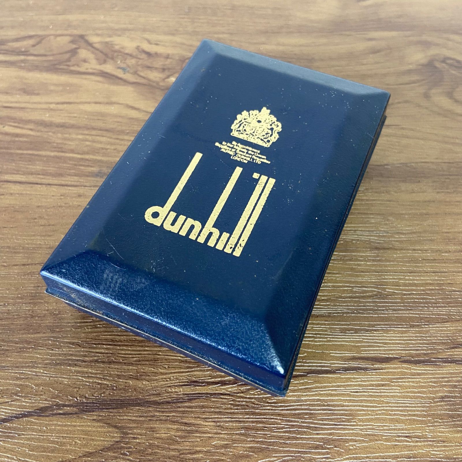 DUNHILL ダンヒル ライター シルバーカラー スイス製 火花確認済 箱 