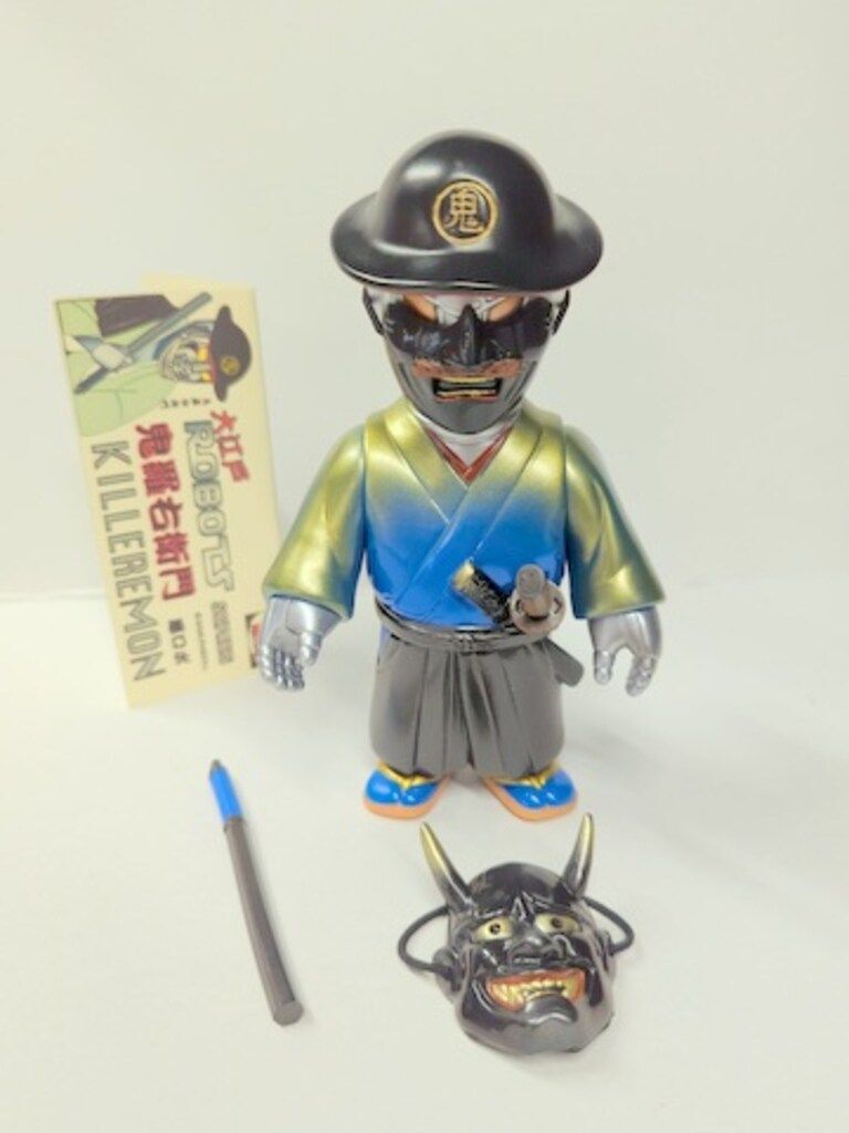 samuraidoll 大江戸ROBOTS 鬼羅右衛門 SamuraiDoll 大江戸ROBOTS 鬼羅右衛門 髭付き頬当 セット ※画像の物が