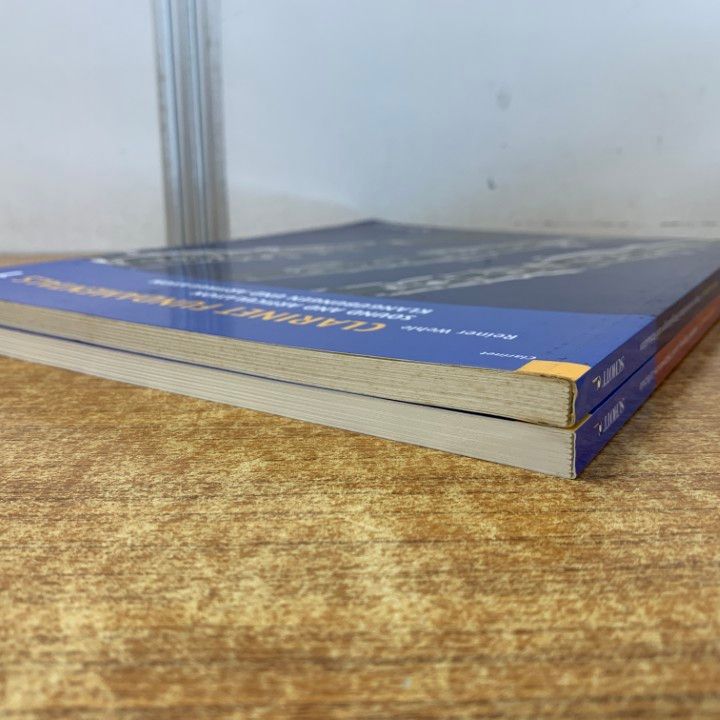 ▲01)【同梱不可】Clarinet Fundamentals 1・2 2冊セット/クラリネットの基礎/Reiner Wehle/ライナー・ヴェーレ/Schott Music/A △01)【同梱不可】Clarinet Fundamentals 1・2 2冊セット