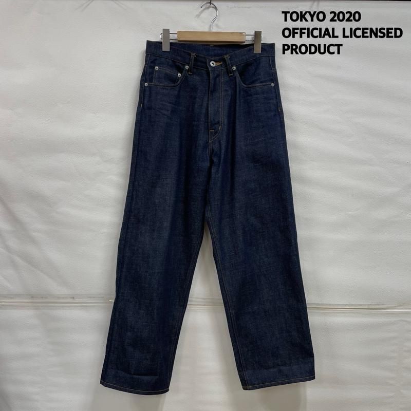 USED 古着 パンツ デニム、ジーンズ TOKYO 2020 オリンピック 公式ライセンス 岡山デニム 14.5oz ワイド テーパード セルビッチ  - メルカリ