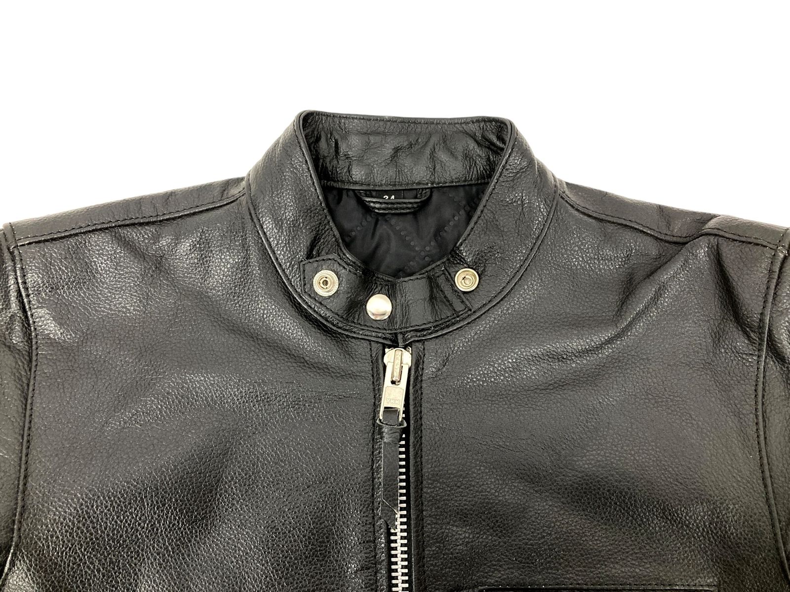 ライダースジャケットFREEDOMバッファローレザー 水牛 新品 未使用 ライダースジャケットFREEDOMバッファローレザー 水牛 新品 未使用