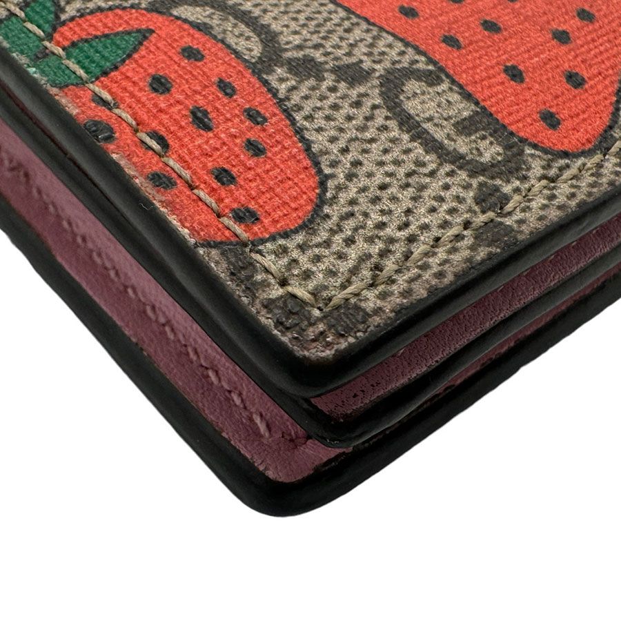 未使用保管品　GUCCI グッチ 二つ折り財布 グッチ GUCCI 二つ折り財布 573839 - メルカリ
