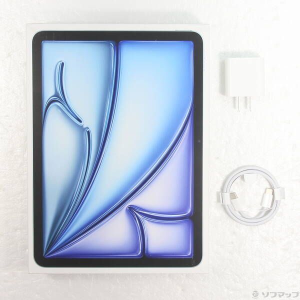 中古品〕 iPad Air 11インチ 第6世代 128GB ブルー 3M671J/A Wi 中古品〕 iPad Air 11インチ 第6世代 128GB ブルー 3M671J/A Wi