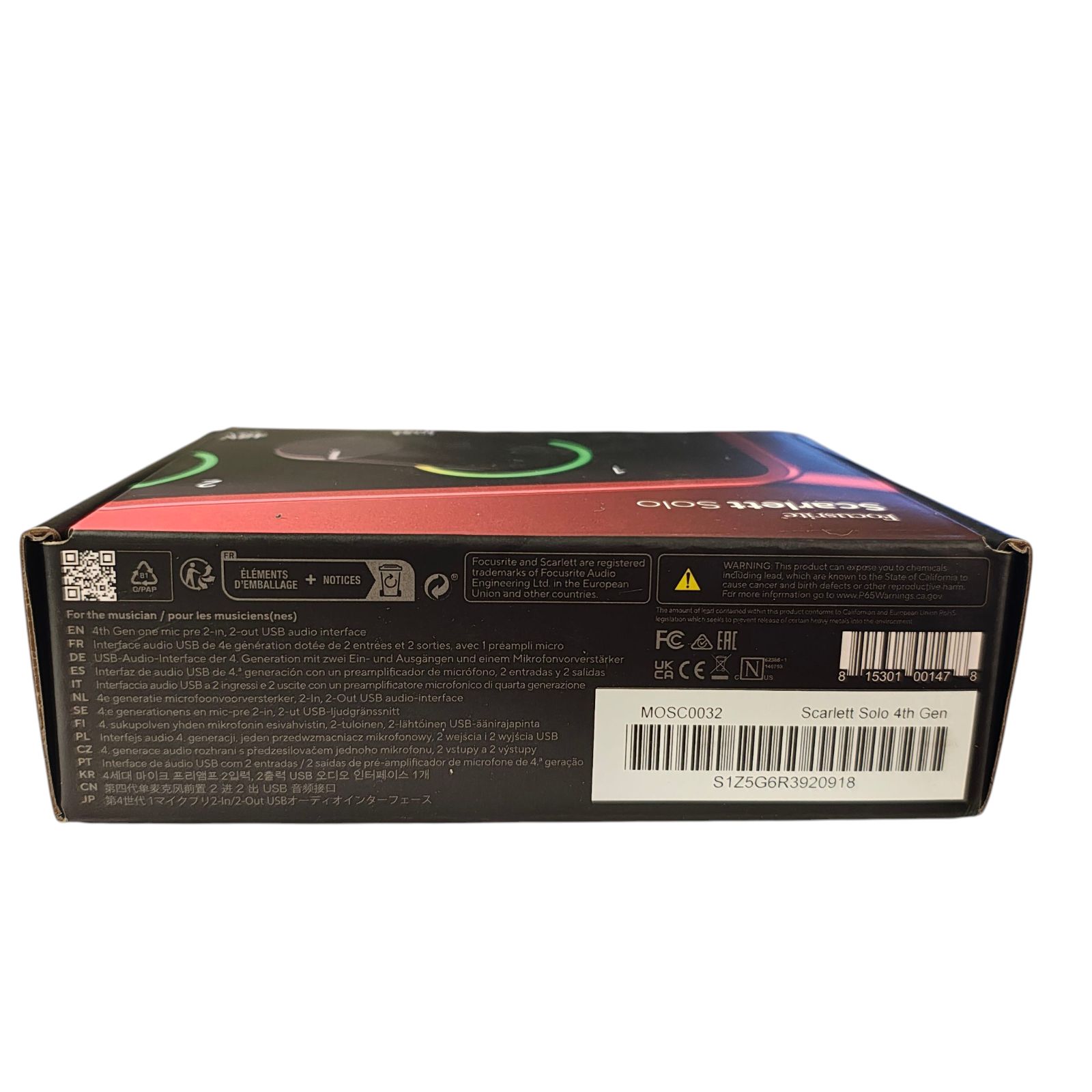 WJ46 Focusrite Scarlett Solo gen.4 MOSC0032