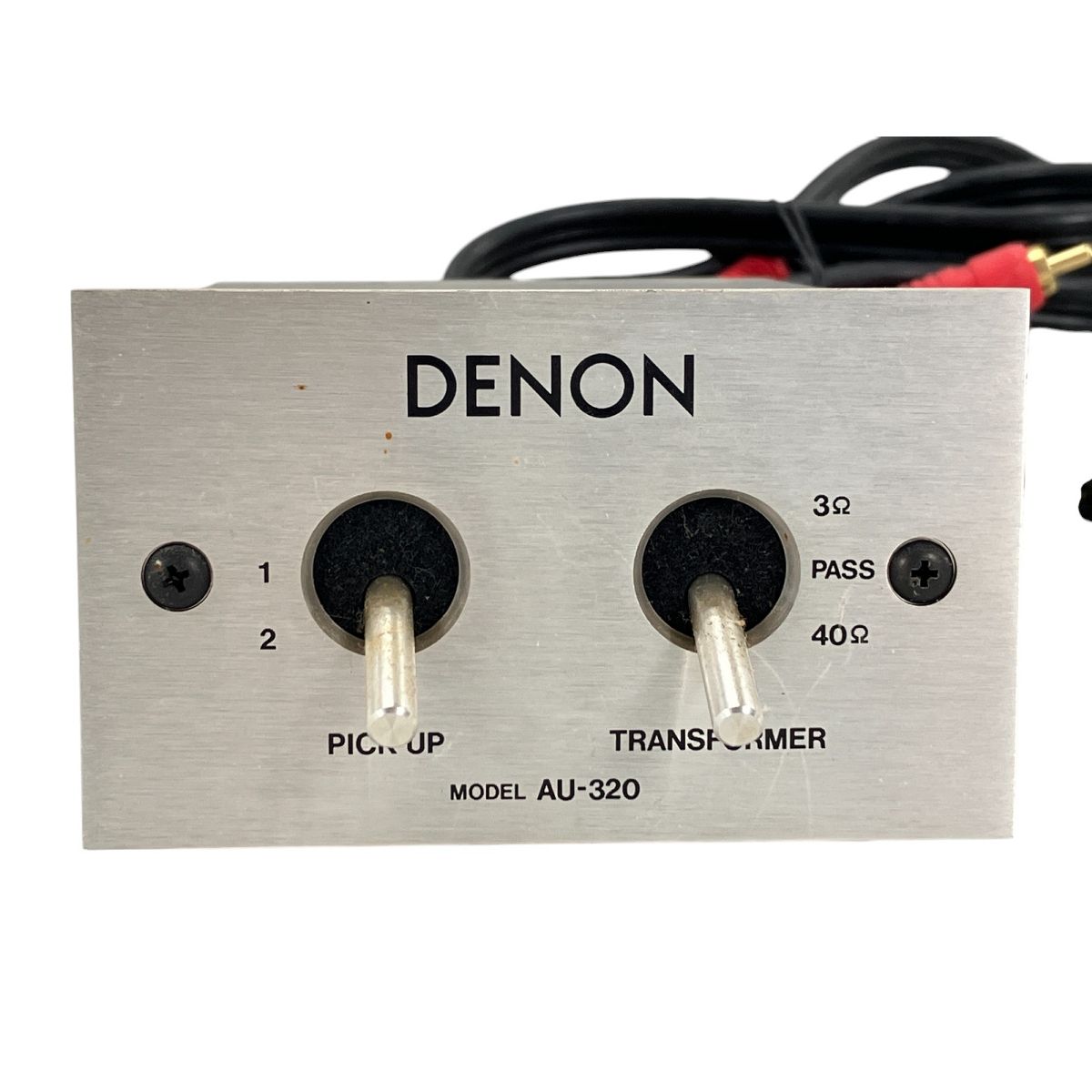 DENON AU-320 MC昇圧トランス オーディオ デノン 音響機材 中古 W9451353 - メルカリ