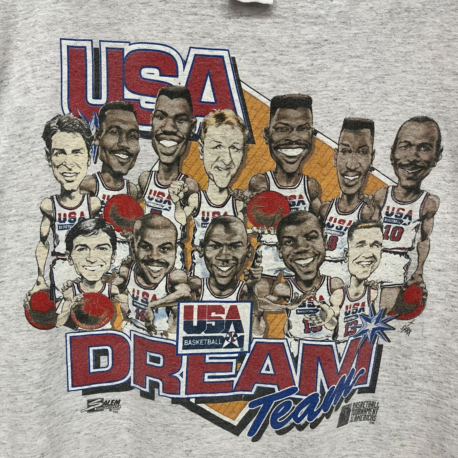 90s 1992 NBA ドリームチーム Tシャツ バルセロナオリンピック DELTA L 