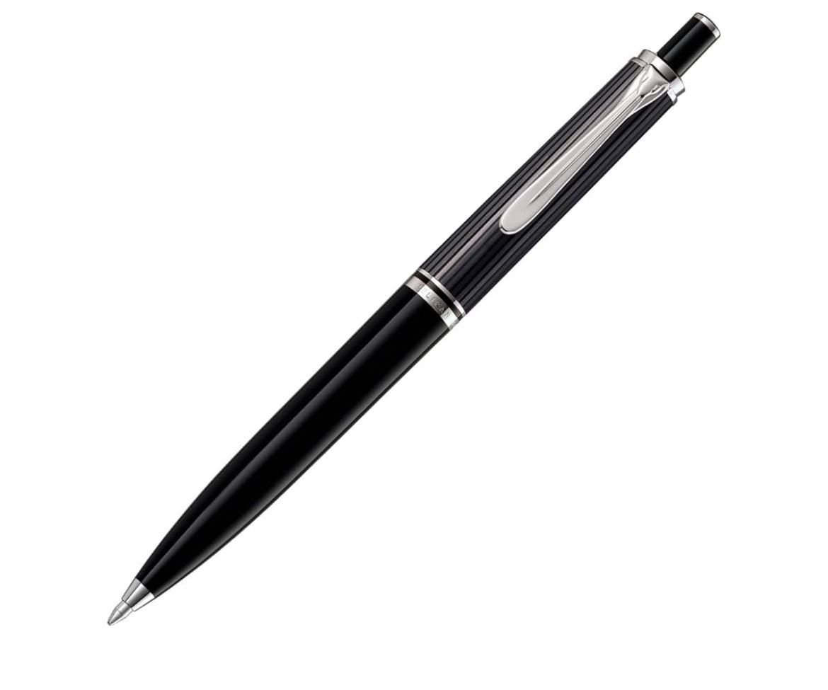 展示品♥ Pelikan ペリカン ボールペン 油性 スーベレーン ブラックストライプ K405