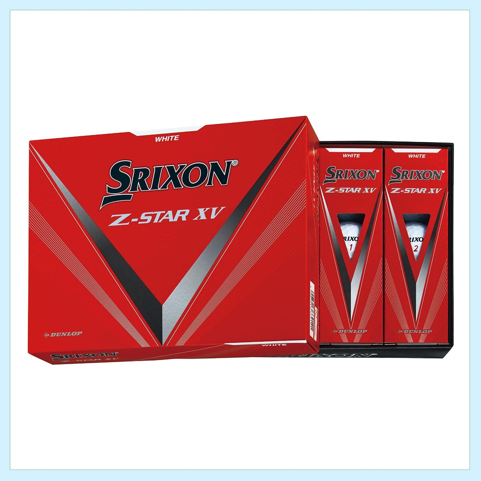 ダンロップゴルフボール SRIXON Z-STAR XV 2023年モデル 1ダース(12個入り) ホワイト