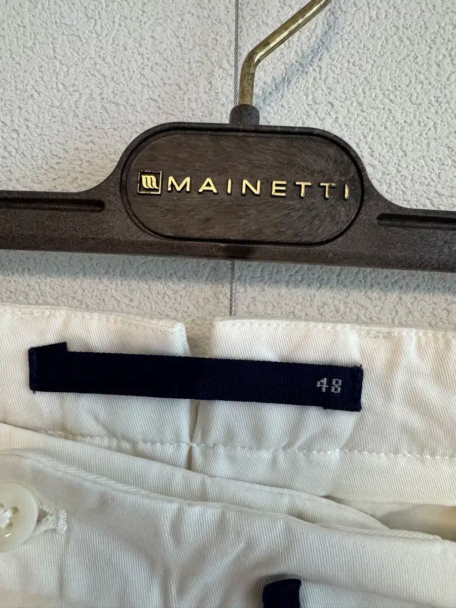 インコテックス 白 カーゴパンツ